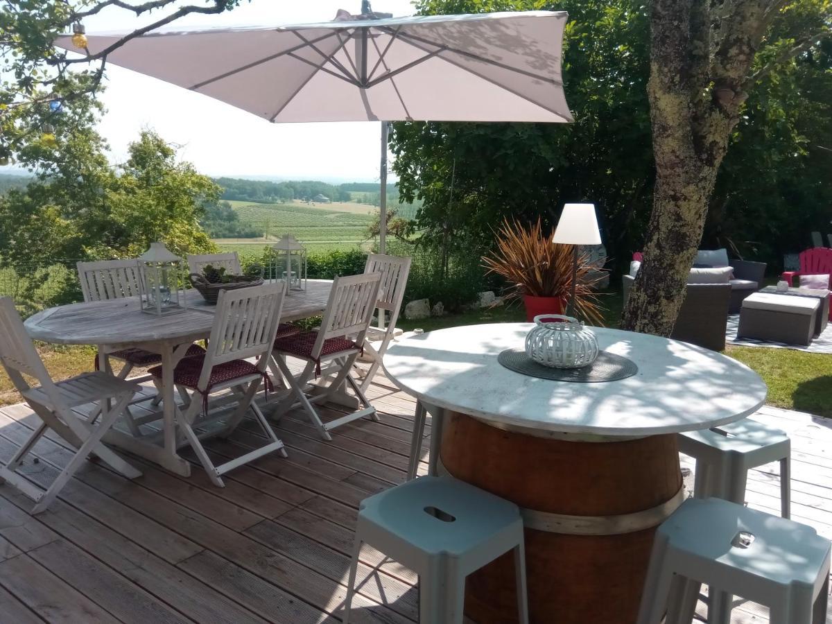 Bed and Breakfast Coeur De Vigne A Colombier 24560 Issigeac Экстерьер фото